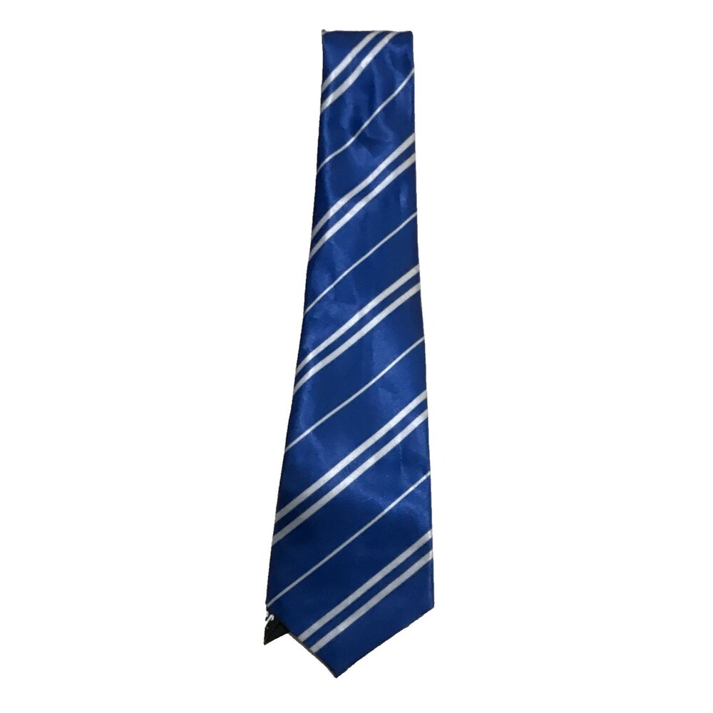 Official Harry Potter Ravenclaw Tie Blue Silver Striped Authentic Cosplay Costum